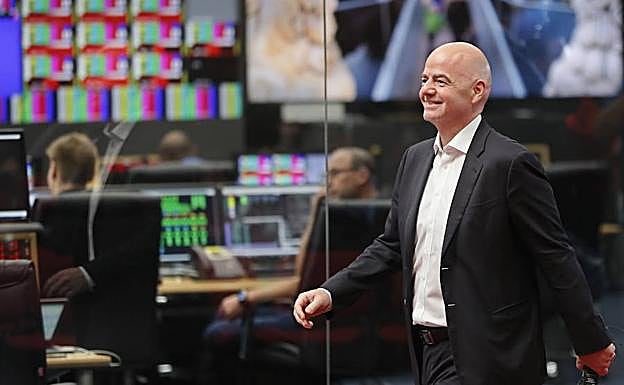 Gianni Infantino, presidente de la FIFA