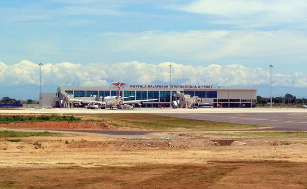 El aeropuerto internacional más vacío del mundo, el aeródromo Mahinda Rajapaksa (MRIA) , pierde sus últimos vuelos