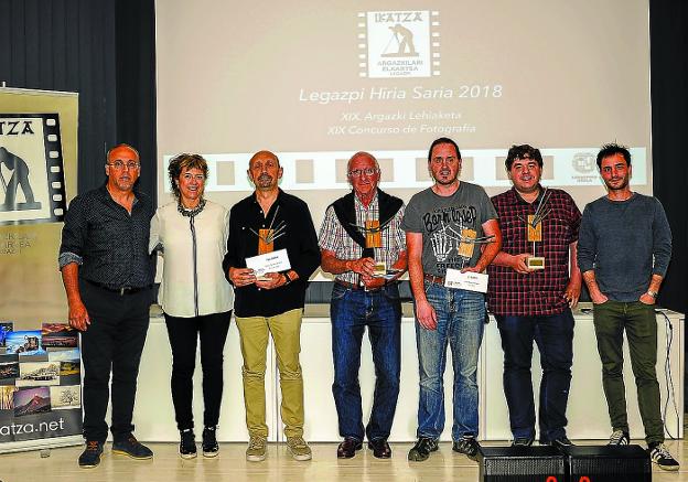 Entrega de premios celebrada el viernes por la tarde, en la casa de cultura.