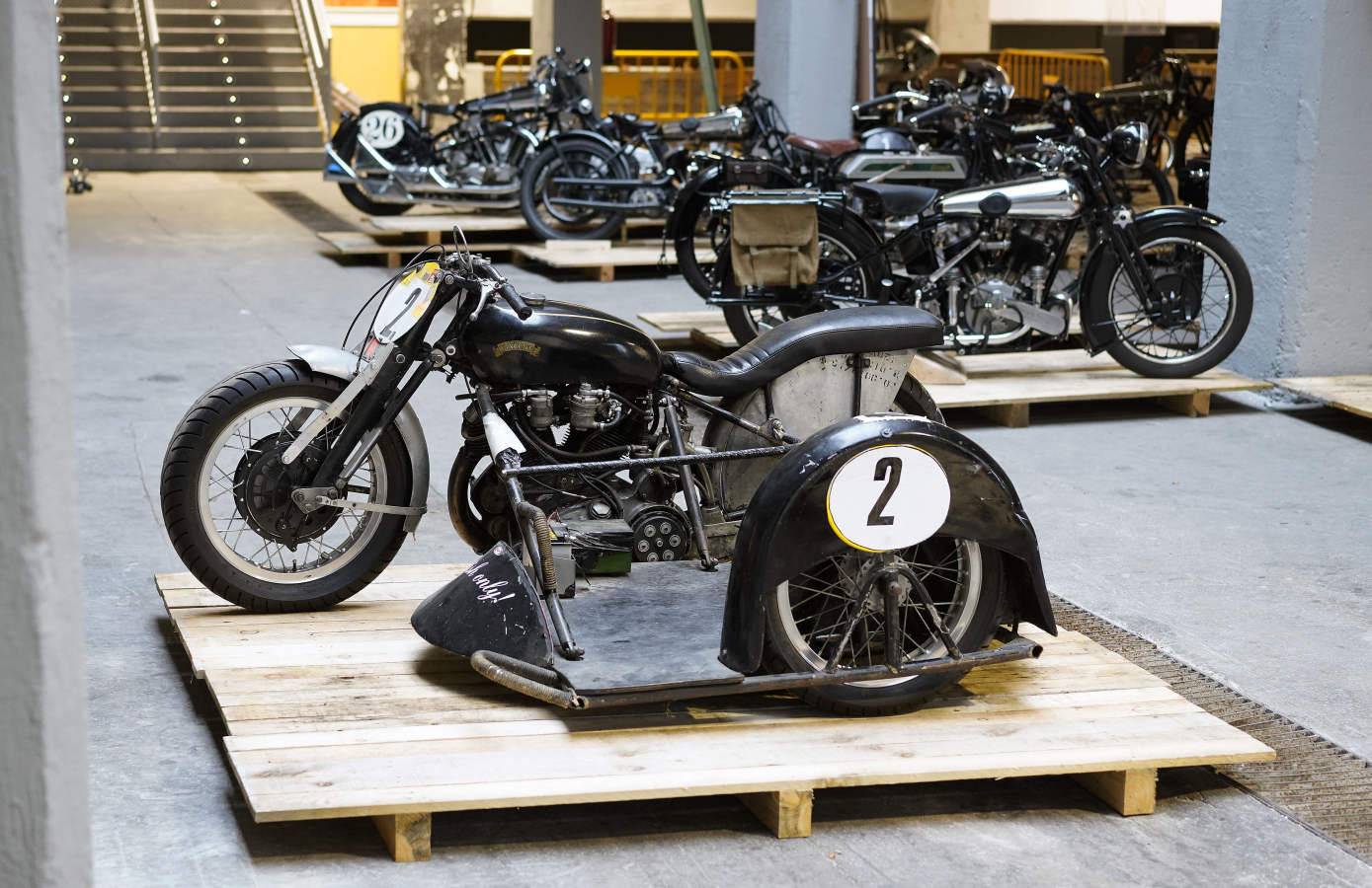 Joyas de dos ruedas, o más, en Casa Ciriza, en Trintxerpe.