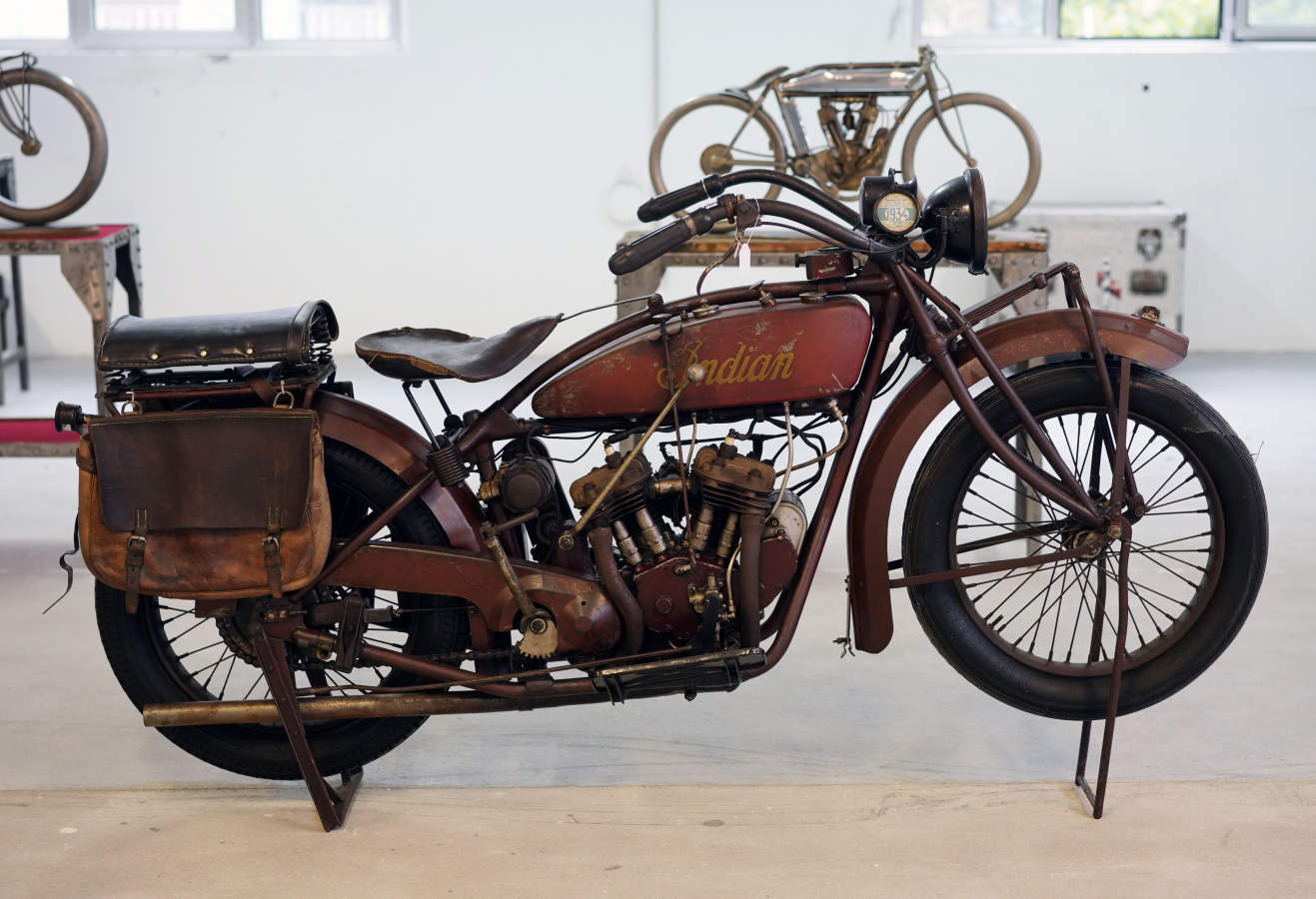 Joyas de dos ruedas, o más, en Casa Ciriza, en Trintxerpe.