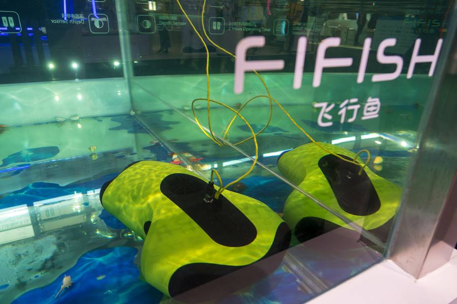 La ciudad china de Shanghái acoge la feria de electrónica de consumo de Asiam con la participación de medio millar de empresas que presentan sus últimas novedades.