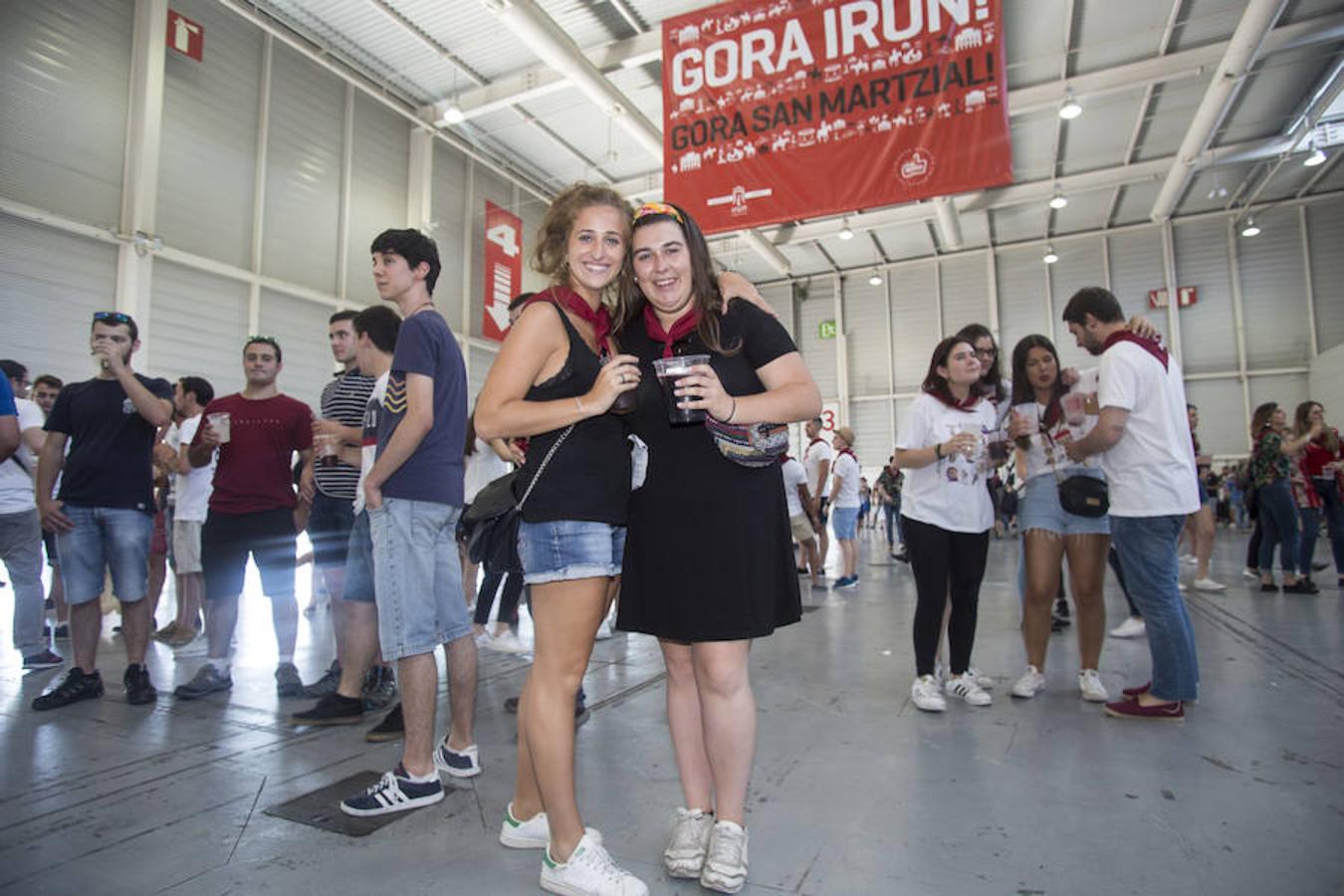 La comida de cuadrillas y diferentes actividades sirvieron de aperitivo para el arranque de las fiestas