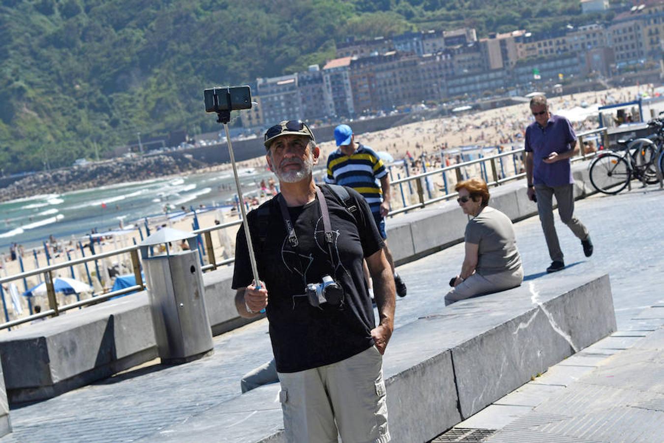 El buen tiempo nos acompañará toda la semana en la capital guipuzcoana salvo la jornada del miércoles, en la que caerán precipitaciones sin gran importancia