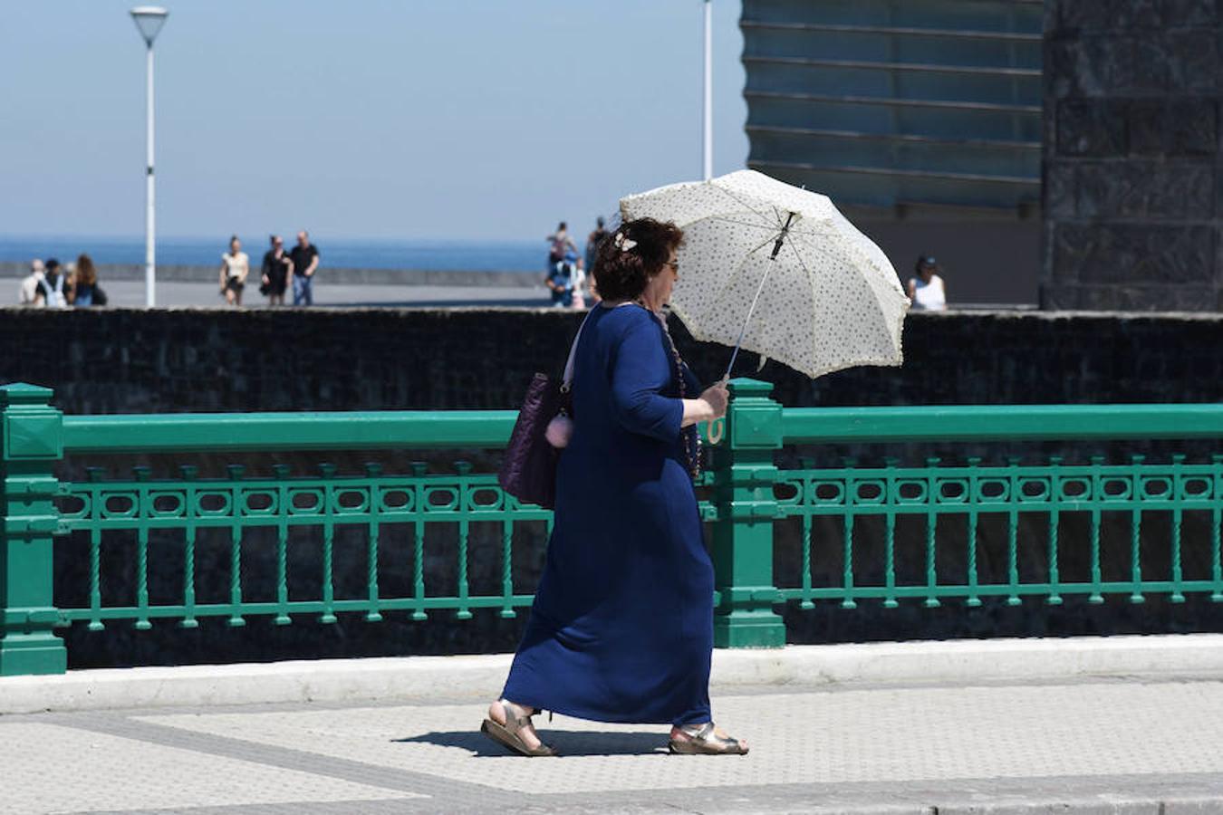 El buen tiempo nos acompañará toda la semana en la capital guipuzcoana salvo la jornada del miércoles, en la que caerán precipitaciones sin gran importancia