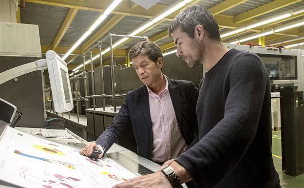 Joaquín Berakoetxea (Centro Gráfico : «Somos impresores por naturaleza»