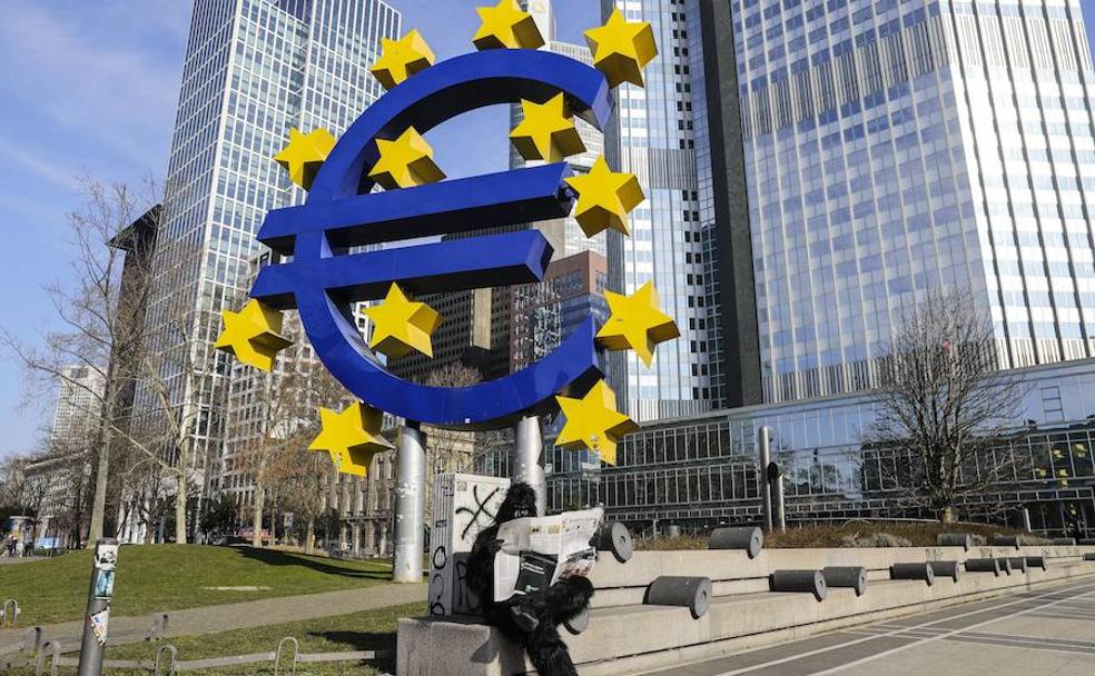 Sede central del BCE en Fráncfort.