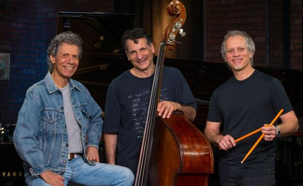 Chick Corea vuelve a Donostia en un trío acústico con John Patitucci y Dave Weckl