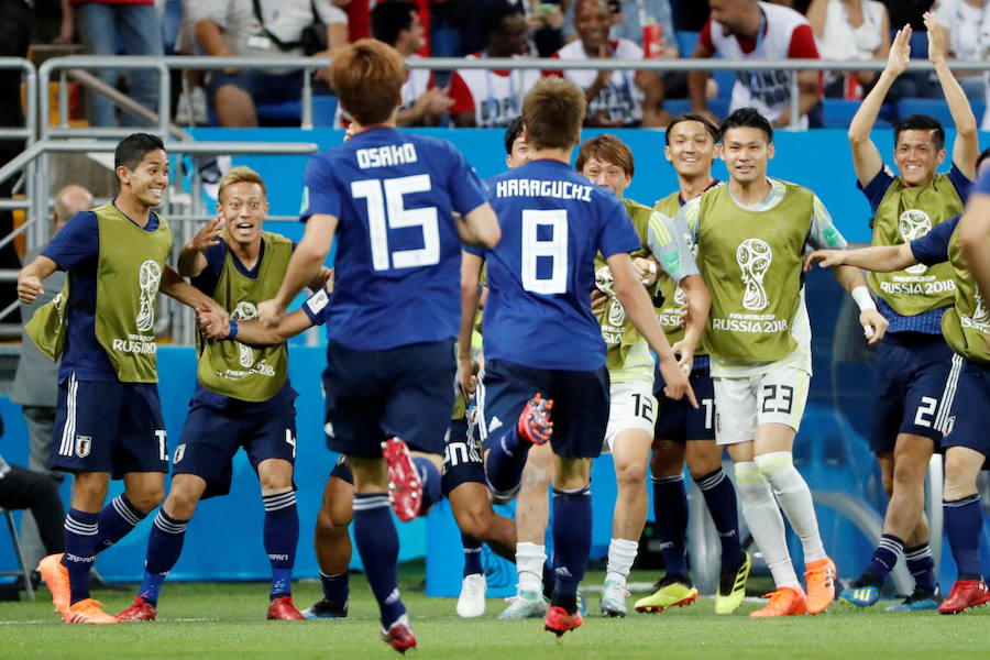 Fotos: Las mejores imágenes del Bélgica-Japón