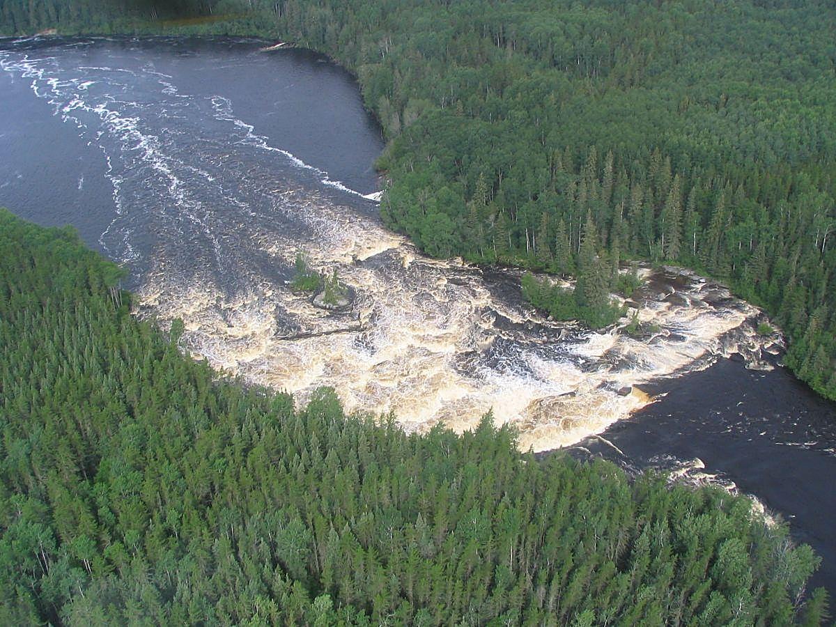 La reserva de la biosfera Pimachiowin Aki en el bosque Boreal que cubre partes de Manitoba y Ontario, Canadá.