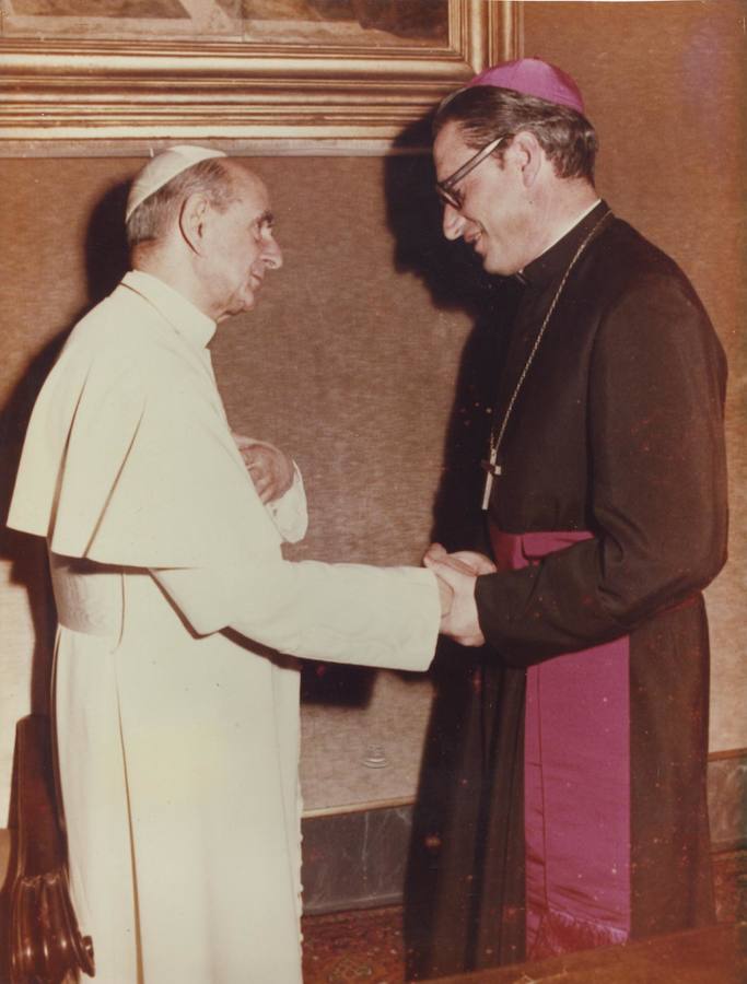 Pablo VI con José María Setién