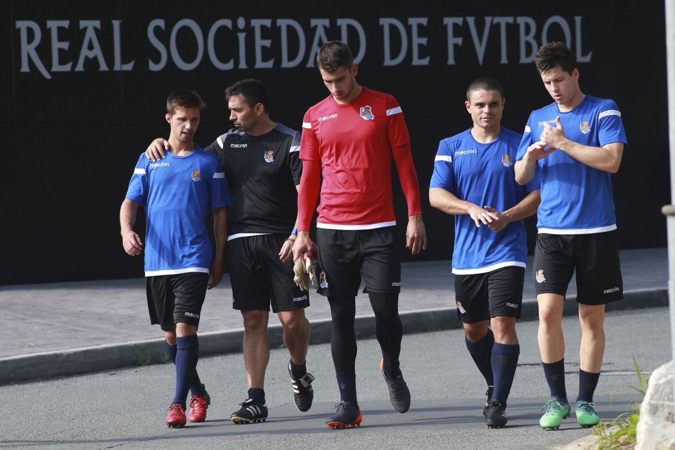 Segundo entrenamiento de la semana en Zubieta para los hombres de Asier Garitano.