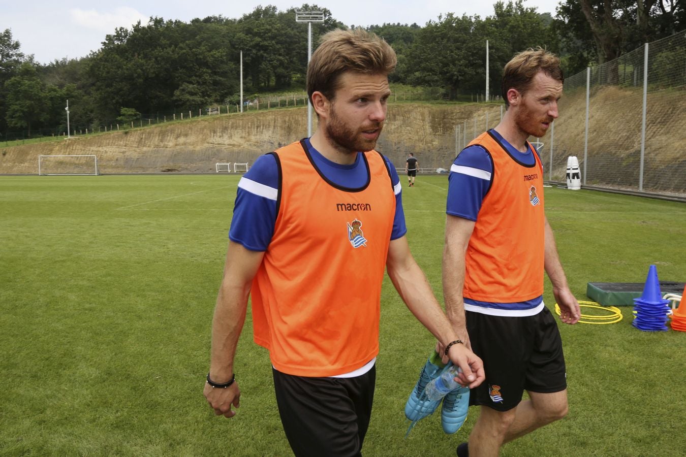 Segundo entrenamiento de la semana en Zubieta para los hombres de Asier Garitano.