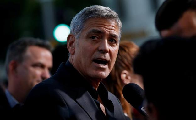El actor George Clooney.