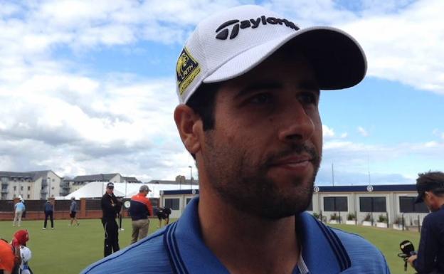 Tensa espera para Adrián Otaegui en el Open Británico