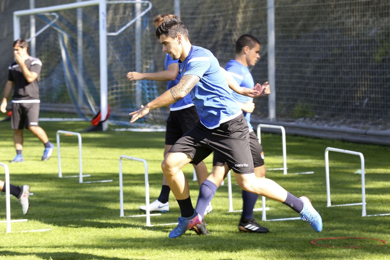 El mexicano ha retomado los entrenamientos tras disfrutar de unos días de descanso consesuados con la Real Sociedad al haber participado en el Mundial