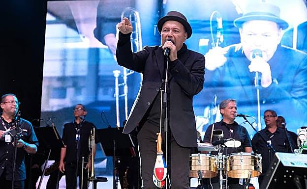 Ruben Blades en el Escenario Verde del Jazzaldia