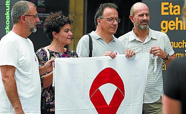 Elías Arizmendi, Ainara Ortega, Iñaki Salvador y Joseba Rekalde.
