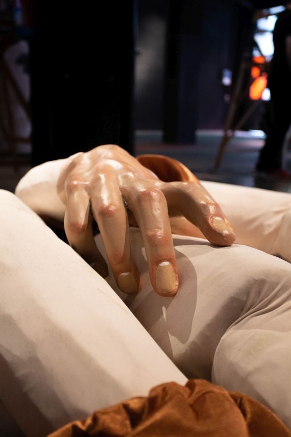 Los ocho gigantes de la Asociación Itzurun ultiman los detalles para desfilar por las calles donostiarras a partir de este sábado. 