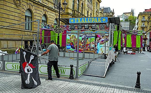 Ferias para txikis en la calle Urdaneta