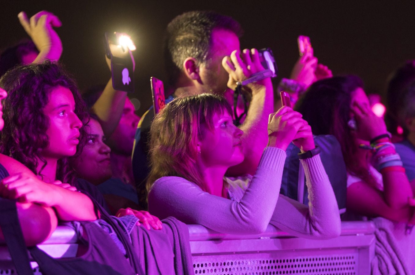 El público vibró con la actuación de la donostiarra en el inicio de las fiestas