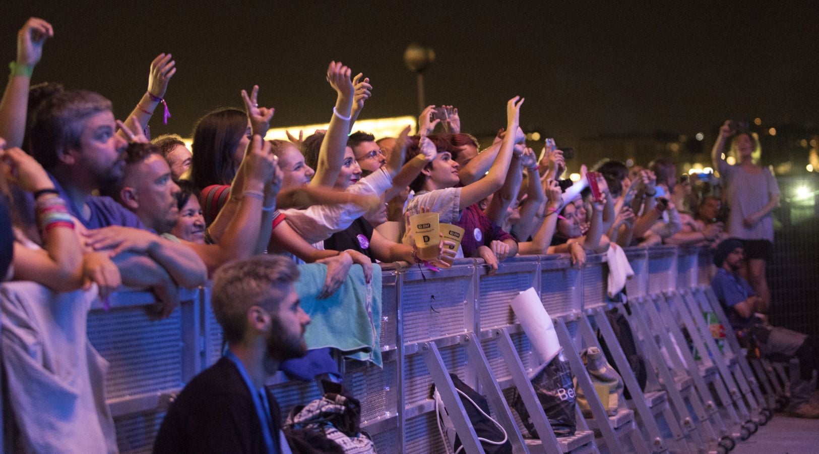 El público vibró con la actuación de la donostiarra en el inicio de las fiestas