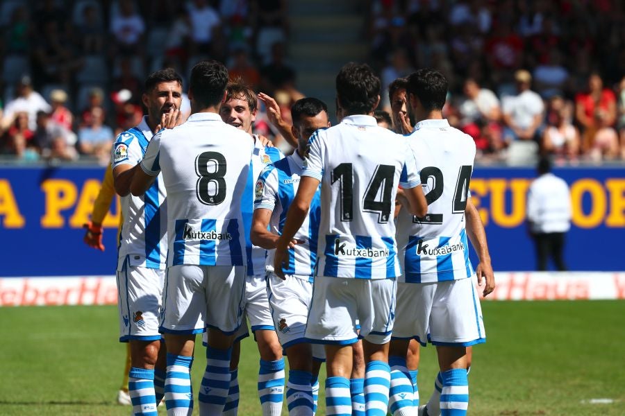 Los de Asier Garitano han arrancado un empate a uno en un partido marcado por el stado del césped, seco y con calvas, y especialmente por el debut de Theo Hernández, que ha jugado alrededor de media hora. 