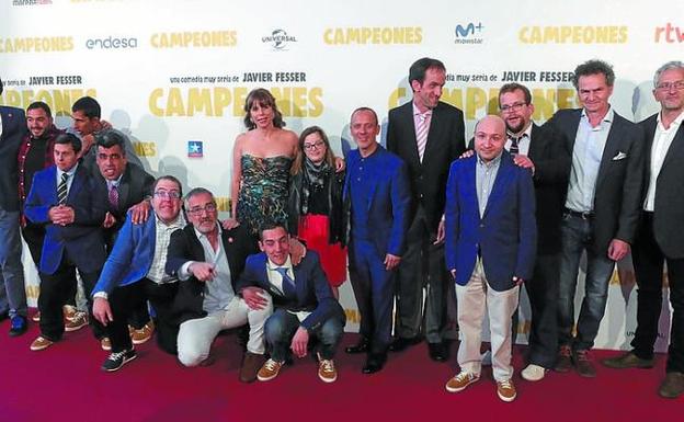 El equipo de 'Campeones'. 