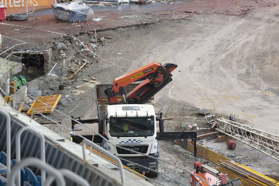 A poco menos de un mes de su reestreno, las obras del estadio de Anoeta presentan grandes avances en los últimos días. Todo estará listo para el Real Sociedad - F.C. Barcelona del próximo 15 de septiembre.