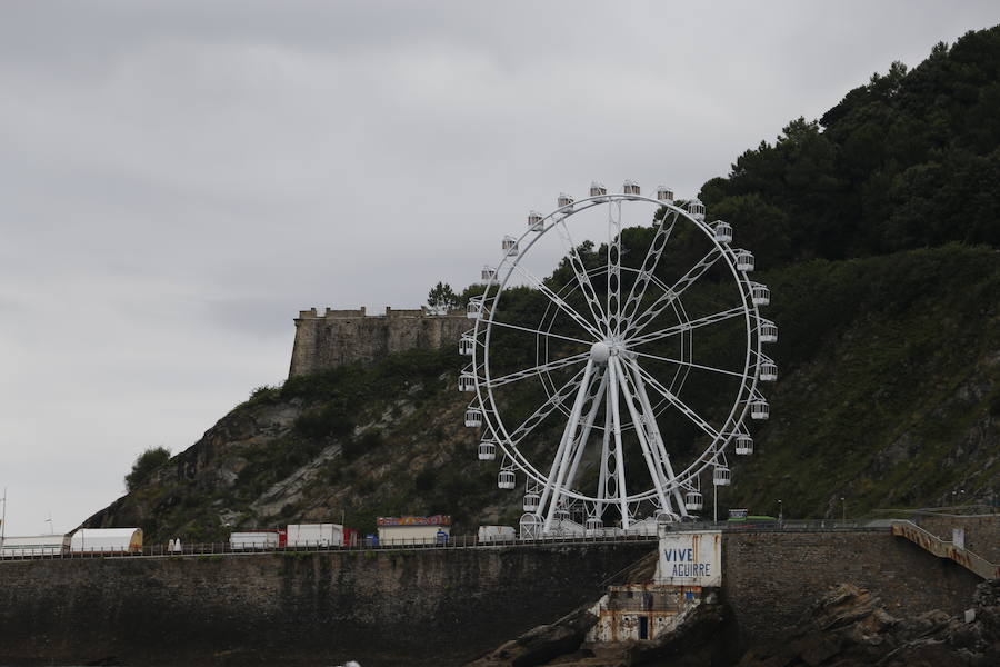 Las atracciones del Paseo Nuevo ofrecen entretenimiento y emociones fuertes para grandes y pequeños