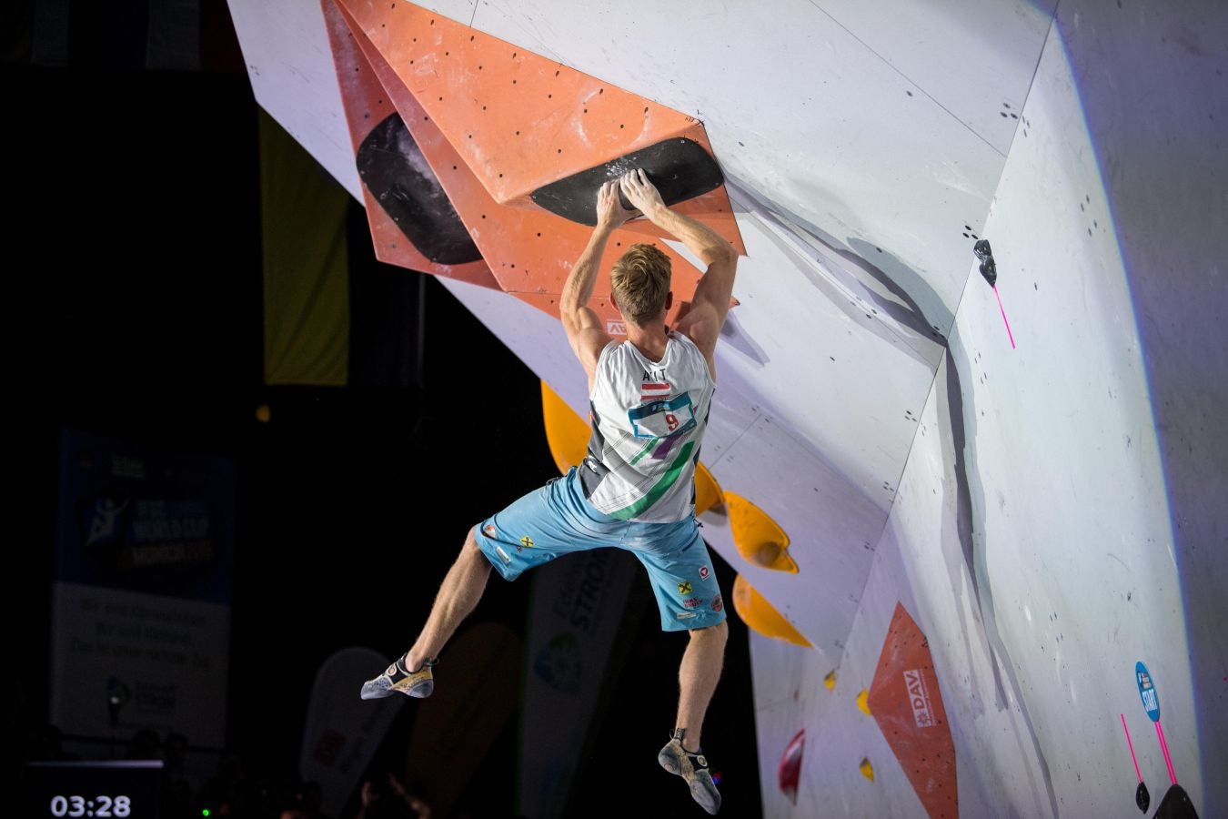 El rocódromo de Munich celebró una de las fases más decisivas del Campeonato Mundial de la Federación Internacional de Escalada Deportiva (IFSC).
