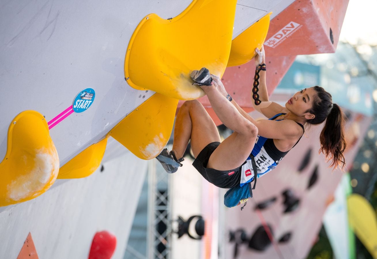 El rocódromo de Munich celebró una de las fases más decisivas del Campeonato Mundial de la Federación Internacional de Escalada Deportiva (IFSC).