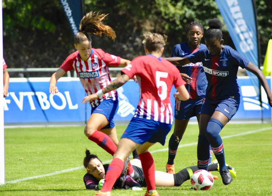 El PSG se ha impuesto 4-1 sobre el Atlético de Madrid. El tercer puesto ha sido para la Real Sociedad y el cuerto para Fortuna Hjorring (3-1). 