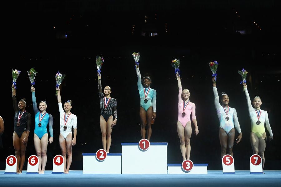 Boston acoge estos días el Campeonato de Estados Unidos de Gimnasia 