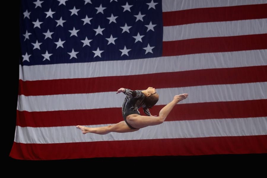 Boston acoge estos días el Campeonato de Estados Unidos de Gimnasia 