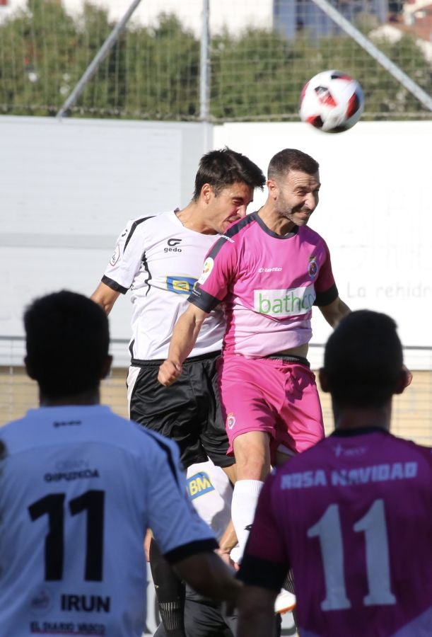 Orbegozo, de cabeza, igualó el gol inicial de Esnaola en propia puerta 