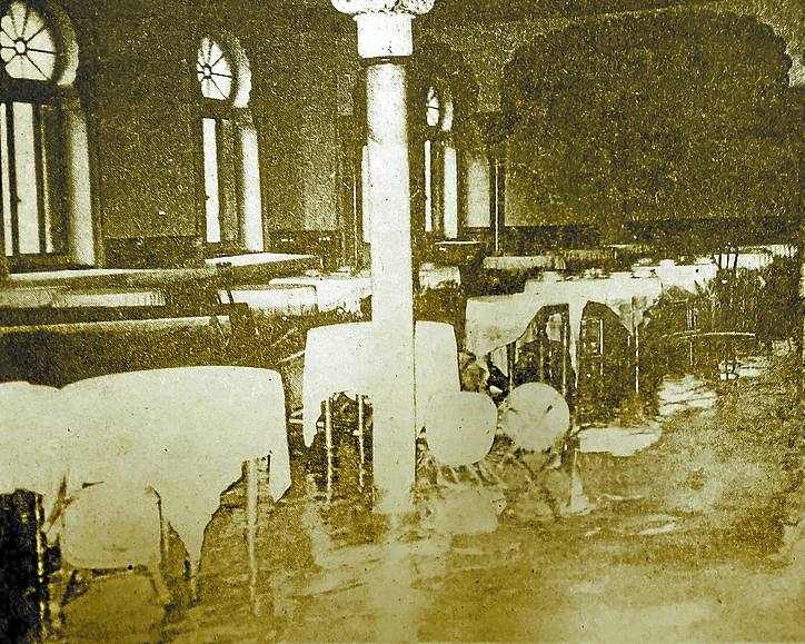 Zestoa. El balneario de Zestoa, inundado.