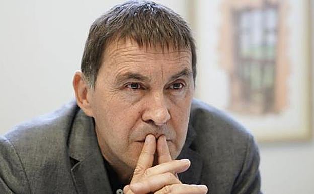 El coordinador general de EH Bildu Arnaldo Otegi apuesta por que PNV y EH Bildu hagan «políticas de Estado» que permitan «recuperar la soberanía nacional vasca»