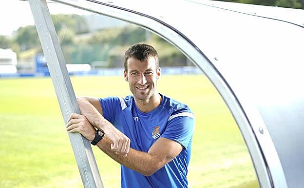 Imanol Agirretxe, en Zubieta. 