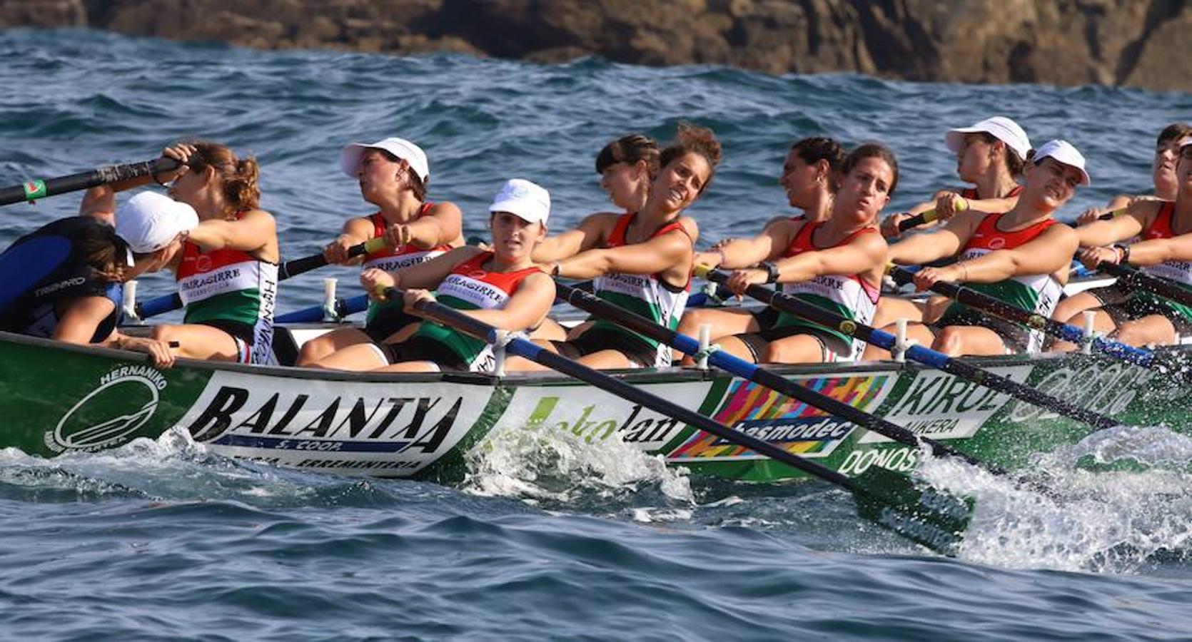 Kaiku y Tolosaldea se han erigido como las sorpresas de la primera jornada de la olimpiada del remo