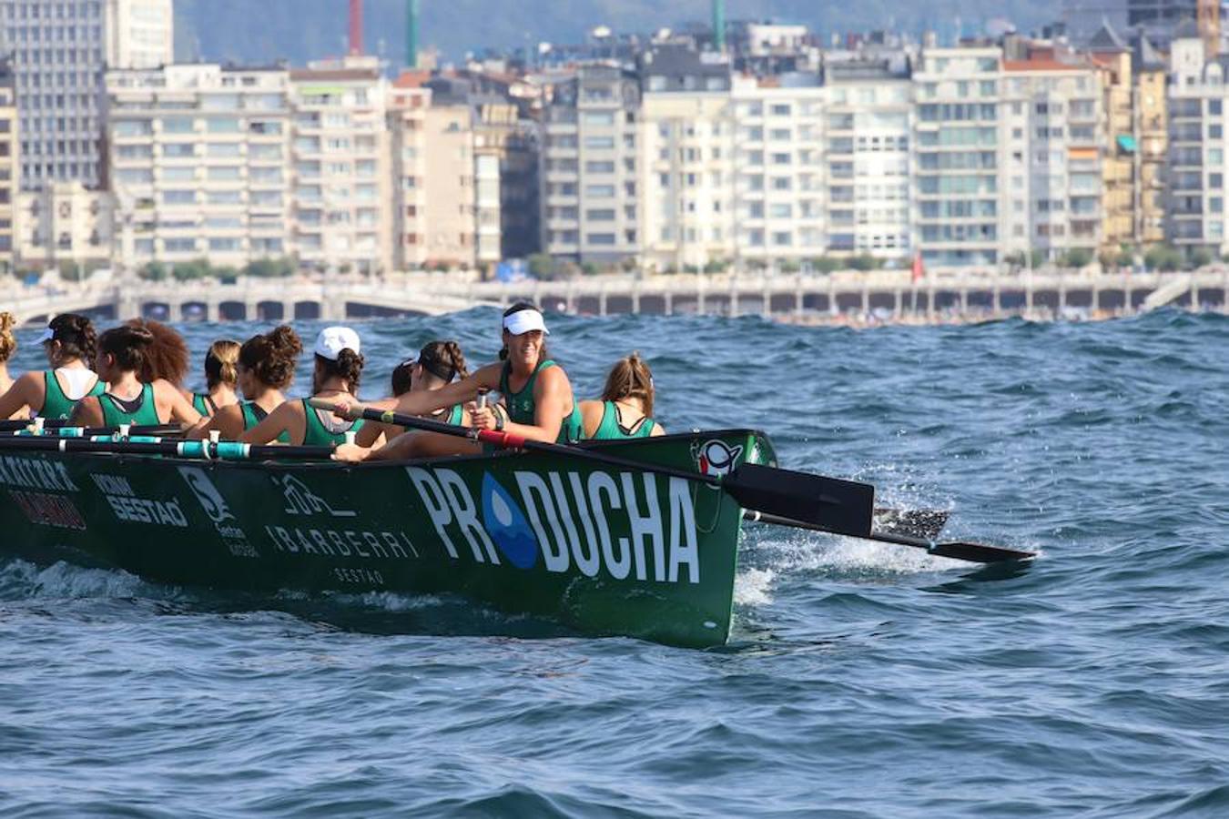 Kaiku y Tolosaldea se han erigido como las sorpresas de la primera jornada de la olimpiada del remo