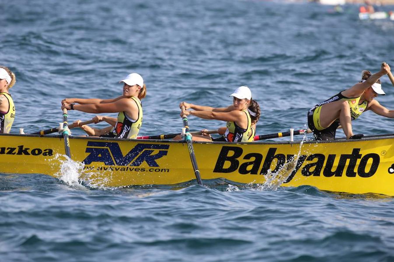 Kaiku y Tolosaldea se han erigido como las sorpresas de la primera jornada de la olimpiada del remo