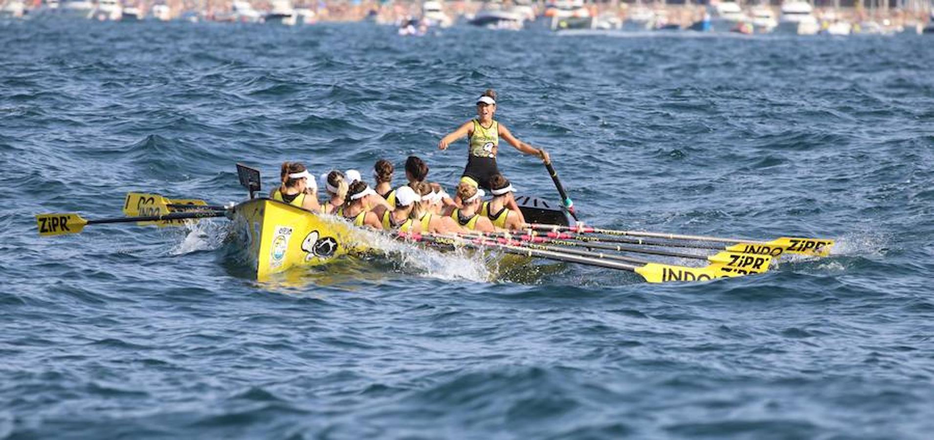Kaiku y Tolosaldea se han erigido como las sorpresas de la primera jornada de la olimpiada del remo