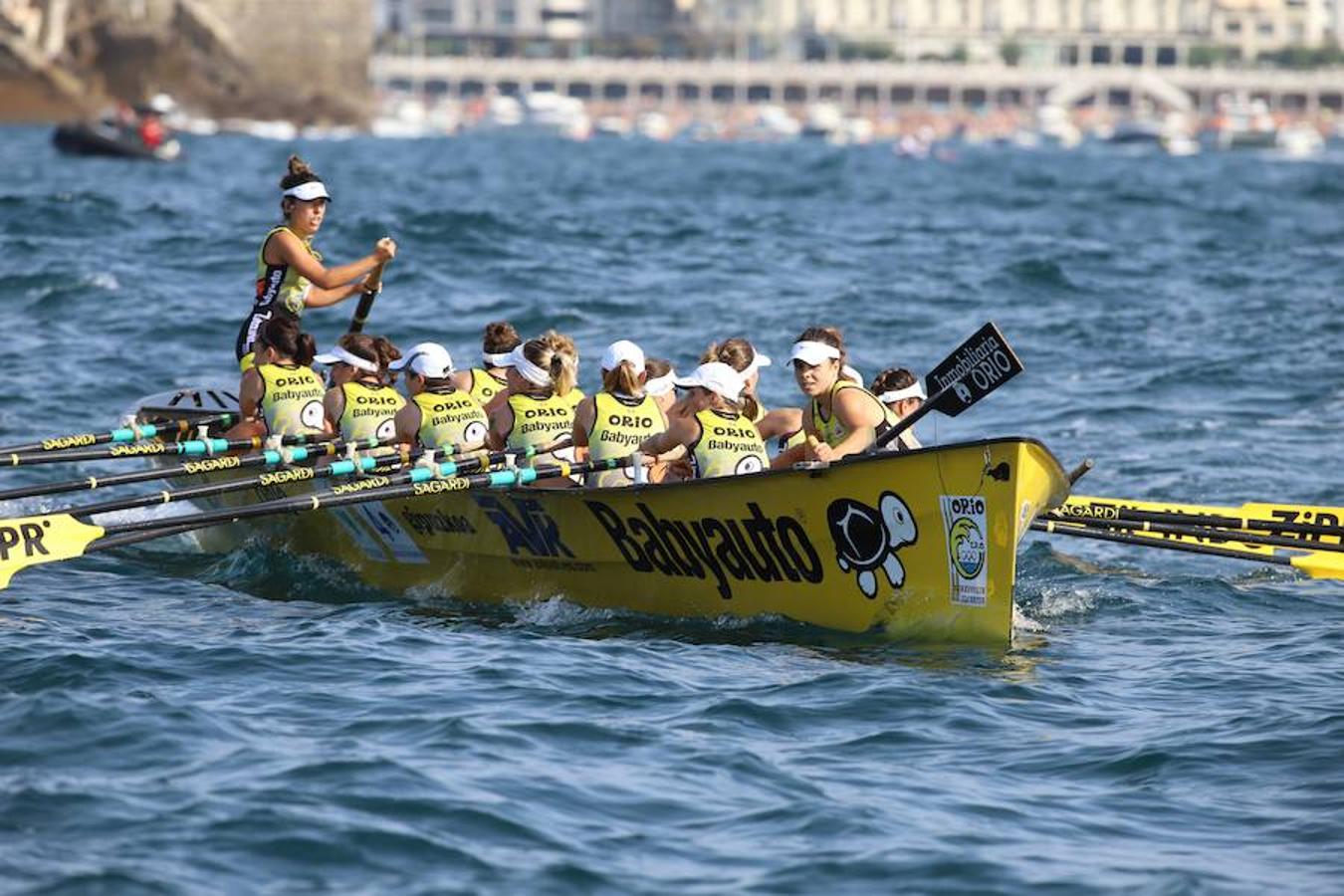Kaiku y Tolosaldea se han erigido como las sorpresas de la primera jornada de la olimpiada del remo
