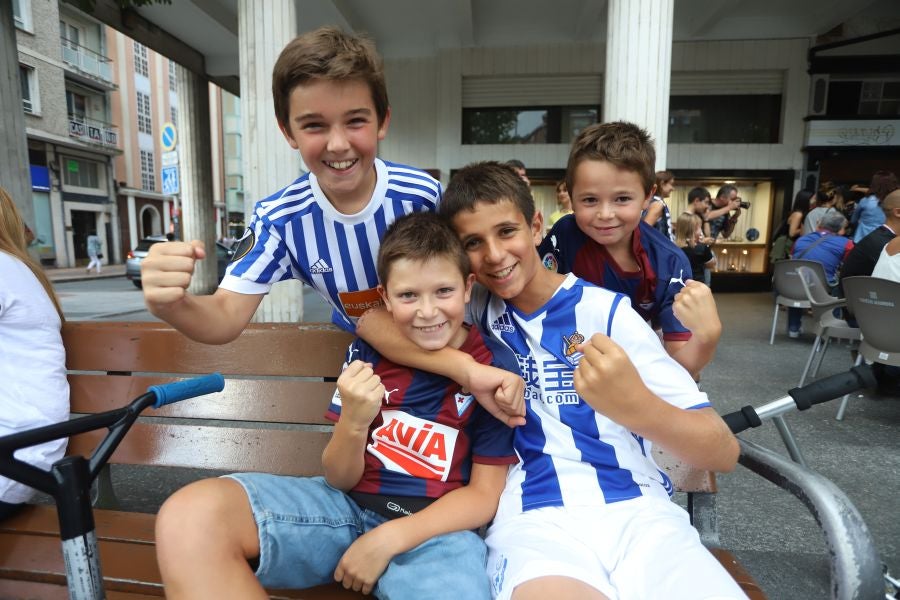 Eibar acoge este viernes el primer derbi vasco de la temporada con el partido entre la S.D. Eibar y la Real Sociedad