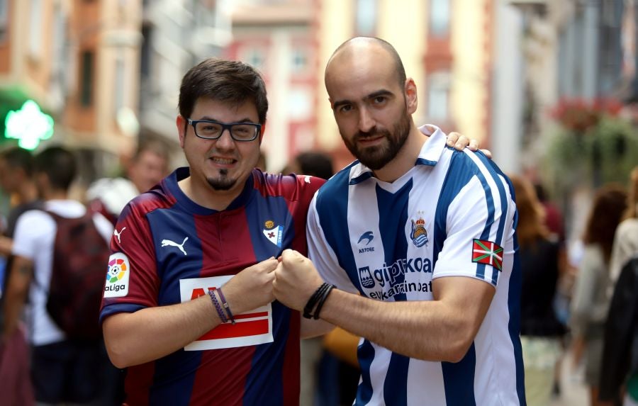 Eibar acoge este viernes el primer derbi vasco de la temporada con el partido entre la S.D. Eibar y la Real Sociedad