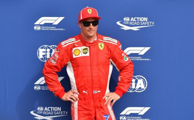 Kimi Raikkonen consigue la 'pole' en el circuito de Monza, Italia
