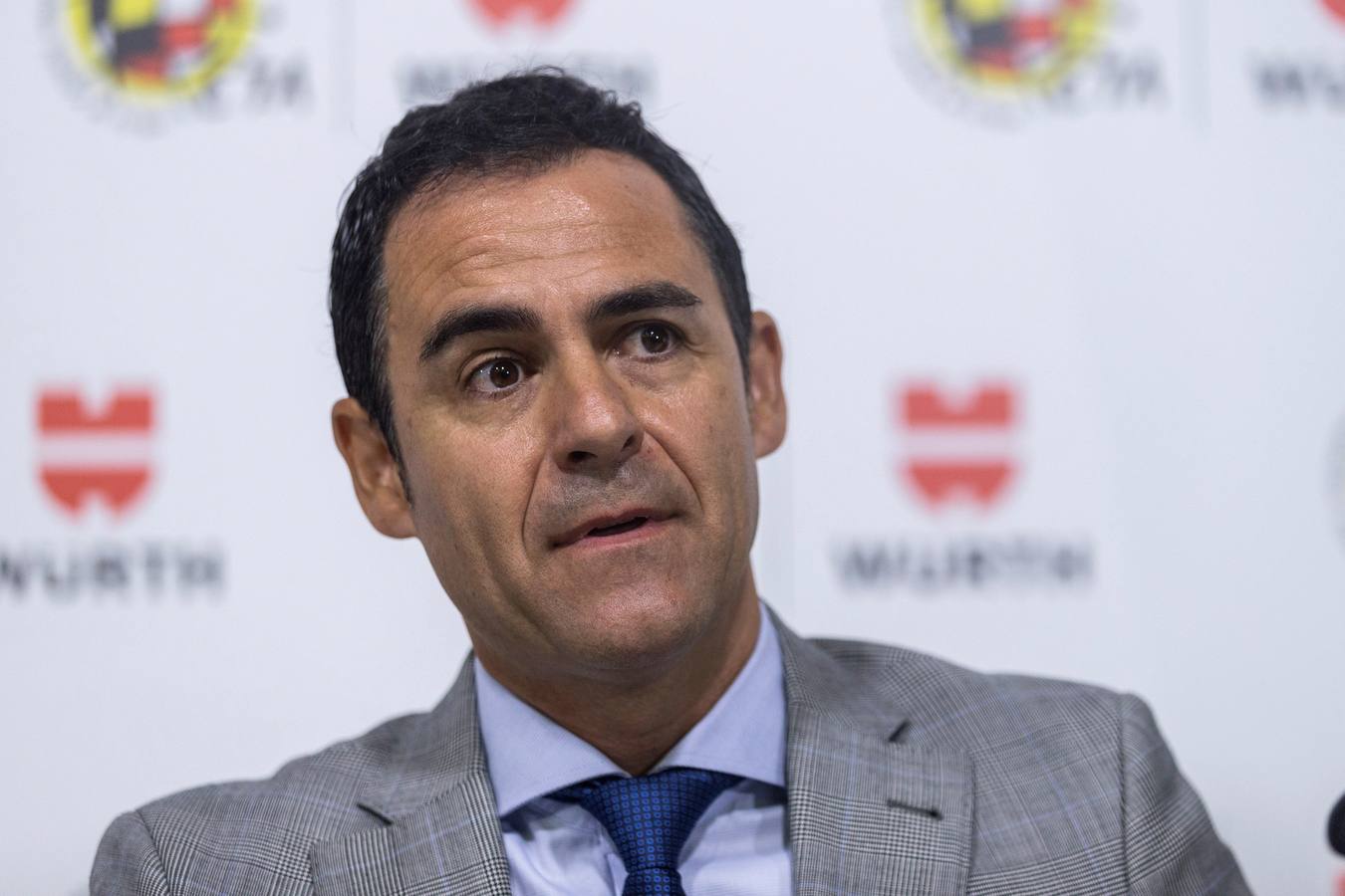 Carlos Velasco Carballo, presidente del Comité Técnico de Árbitros. 