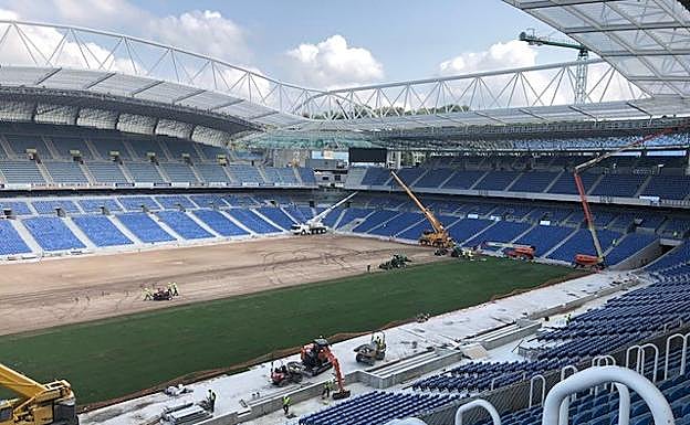 Novedades en la zona de banquillos de Anoeta