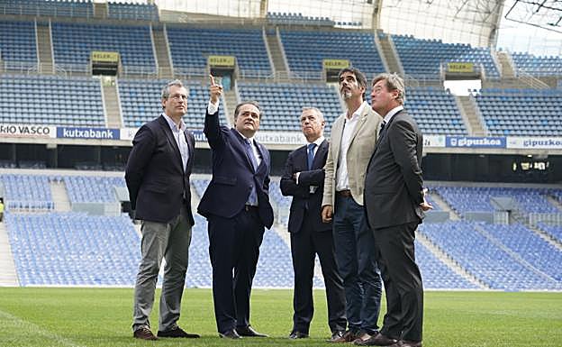 Anoeta, visita Anoeta, Real Sociedad